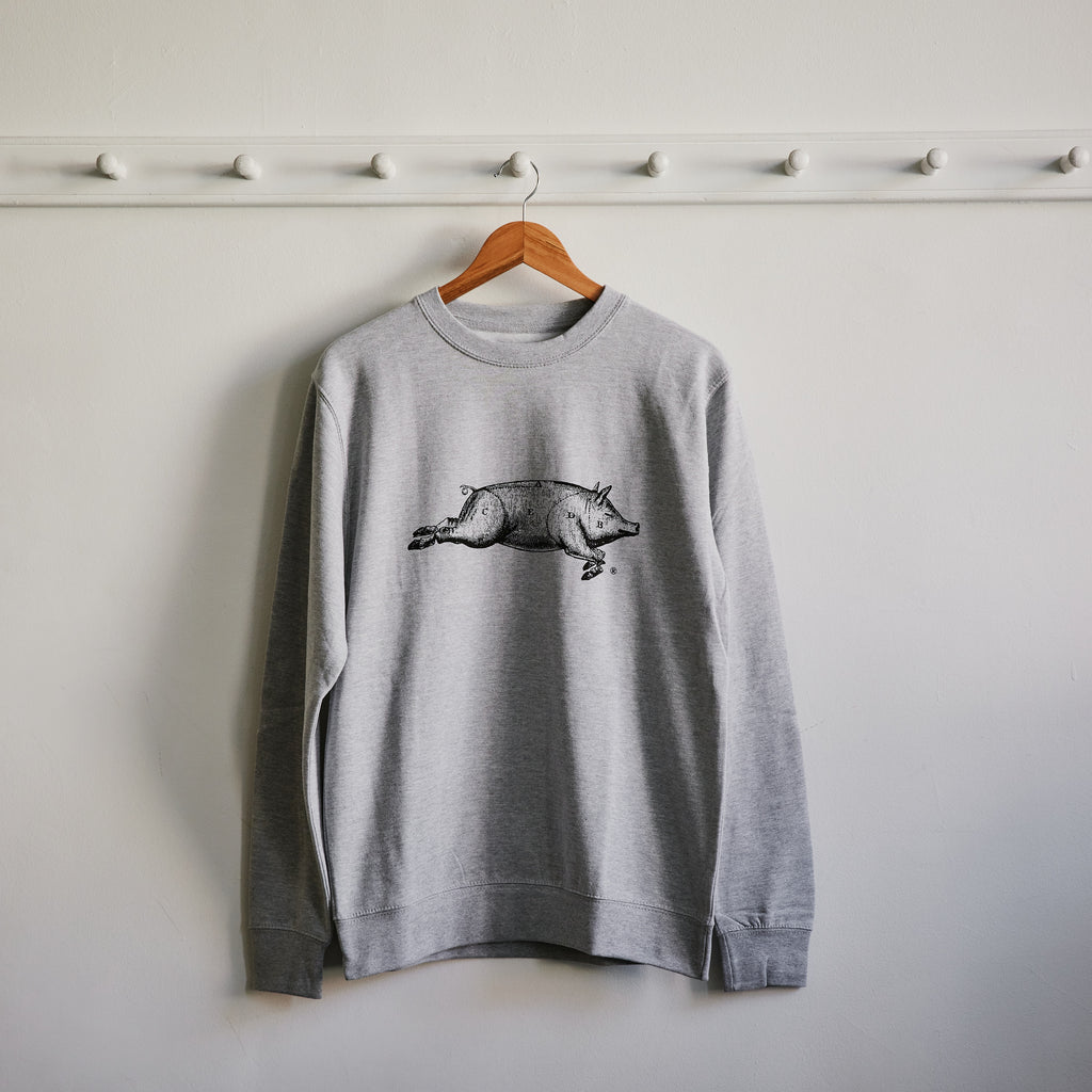 Sweatshirt: Classic Pig